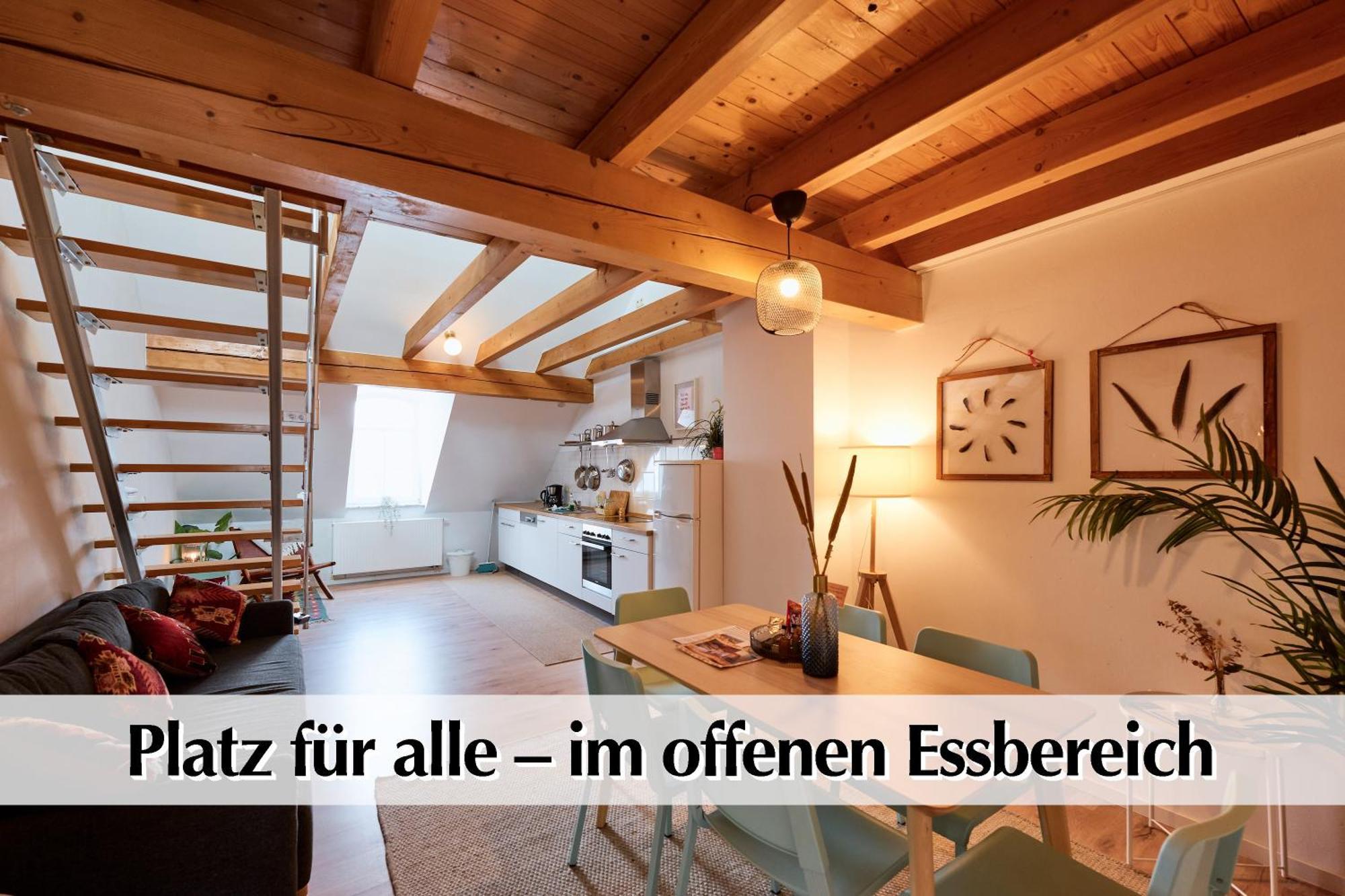 Helle 72Qm Maisonette Wohnung Im Herzen Erfurts Mit Kingsize Bett, Smart-Tv, Etc Exteriér fotografie