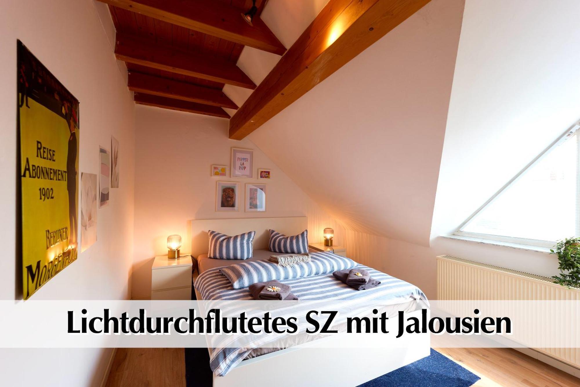 Helle 72Qm Maisonette Wohnung Im Herzen Erfurts Mit Kingsize Bett, Smart-Tv, Etc Exteriér fotografie