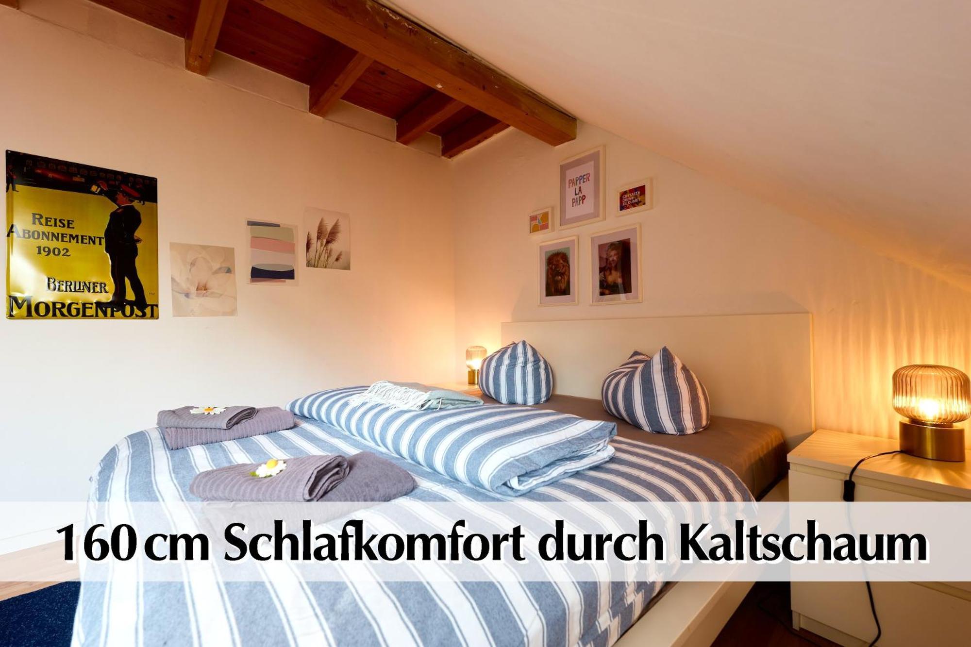 Helle 72Qm Maisonette Wohnung Im Herzen Erfurts Mit Kingsize Bett, Smart-Tv, Etc Exteriér fotografie